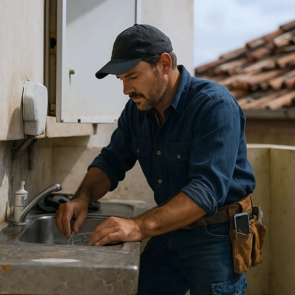 Missed calls on tradie's phone at worksite